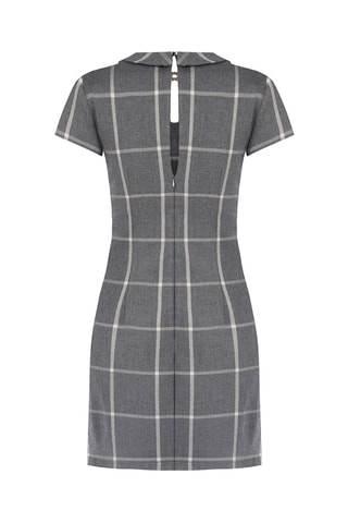 Robe fourreau - Gris clair