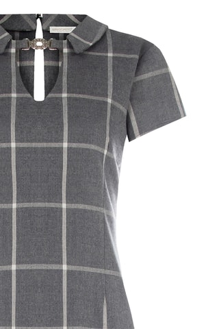 Robe fourreau - Gris clair