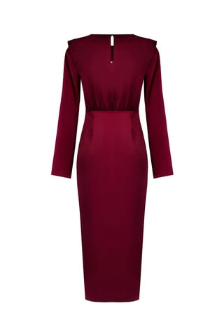 Robe droite - Bordeaux