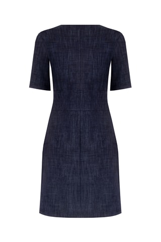 Robe trapèze - Bleu marine