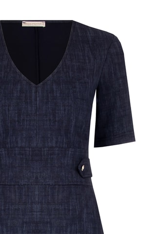 Robe trapèze - Bleu marine