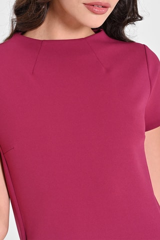 Robe droite - Bordeaux
