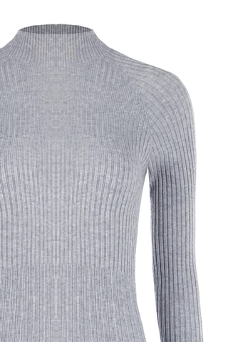 Robe pull - Gris clair chiné
