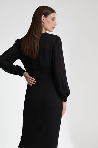 Robe droite - Noir