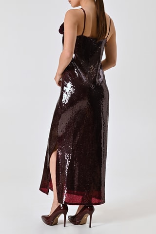 Robe longue - Bordeaux
