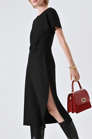 Robe midi - Noir