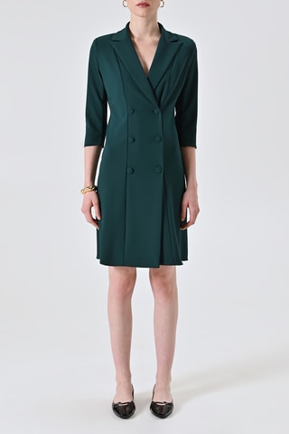 Robe droite - Vert