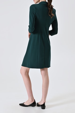 Robe droite - Vert
