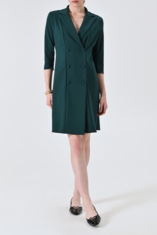 Robe droite - Vert