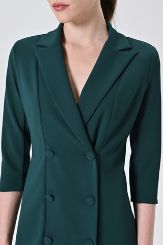 Robe droite - Vert