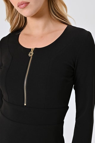 Robe droite - Noir