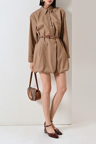 Robe boule - Beige