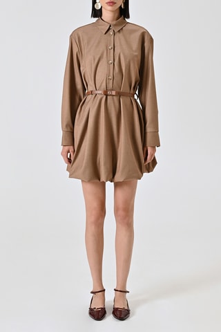 Robe boule - Beige