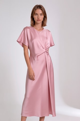Robe midi - Rose