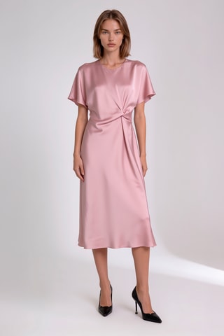 Robe midi - Rose
