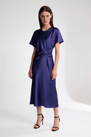Robe midi - Violet