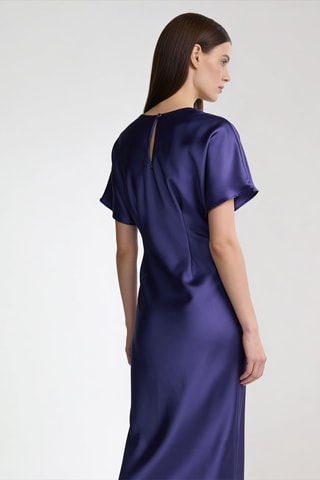 Robe midi - Violet