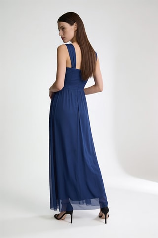 Robe longue - Bleu marine