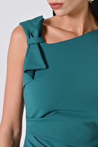 Robe fourreau - Vert émeraude