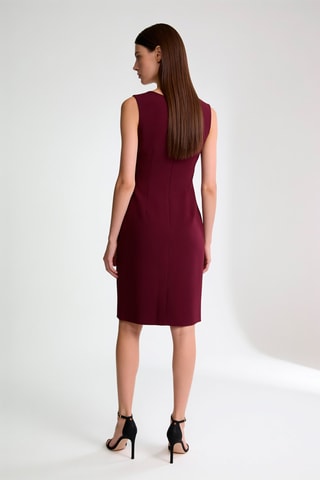 Robe droite - Bordeaux