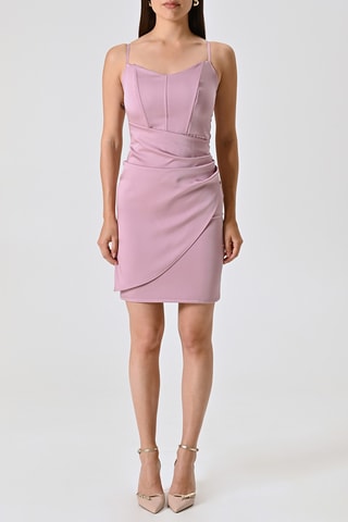 Robe portefeuille - Rose