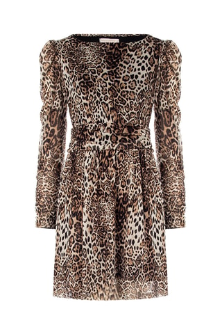 Robe patineuse - Ecru et noir