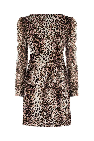 Robe patineuse - Ecru et noir