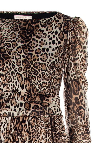 Robe patineuse - Ecru et noir