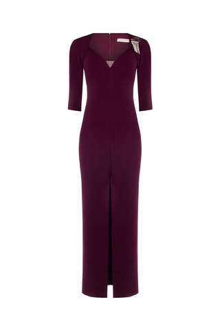 Robe longue - Bordeaux