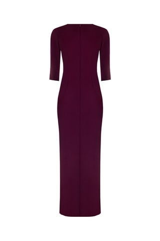 Robe longue - Bordeaux