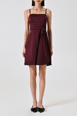 Robe patineuse - Bordeaux