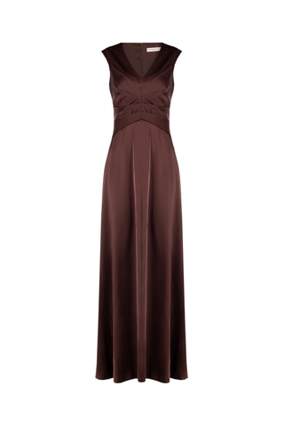 Robe longue - Marron