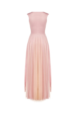 Robe longue - Rose poudré