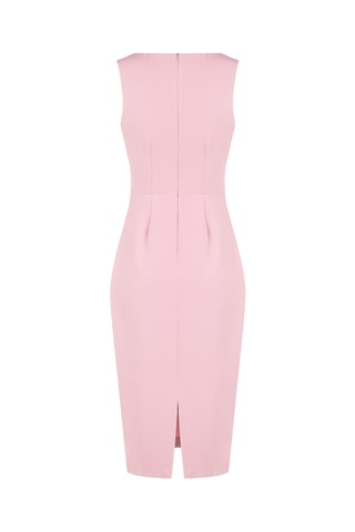 Robe fourreau - Rose