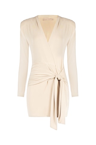 Robe fourreau - Beige