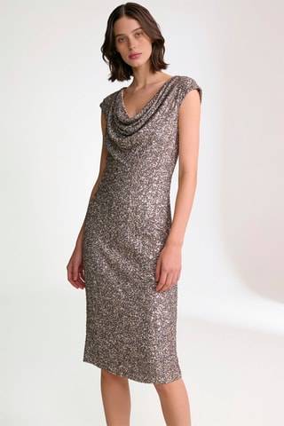 Robe droite - Beige