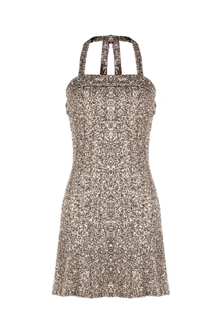 Robe trapèze - Beige