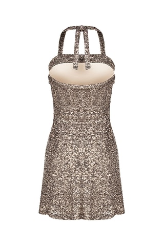 Robe trapèze - Beige