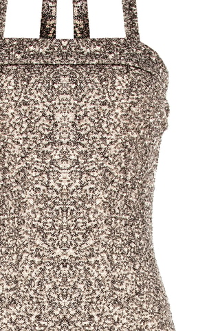 Robe trapèze - Beige