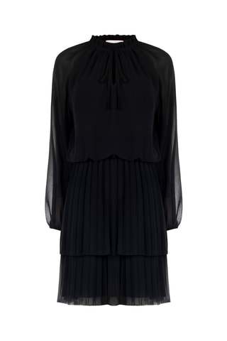 Robe plissée - Noir