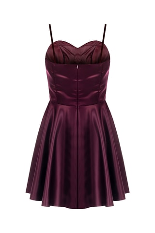 Robe patineuse - Bordeaux