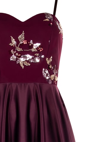 Robe patineuse - Bordeaux