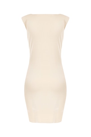 Robe fourreau - Beige clair