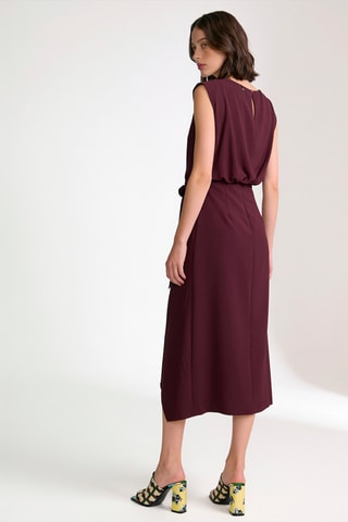 Robe droite - Bordeaux