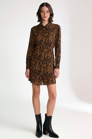 Robe chemise - Marron