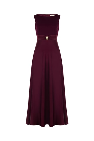 Robe longue - Bordeaux