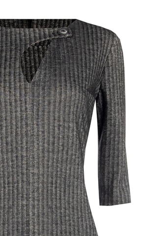 Robe droite - Gris