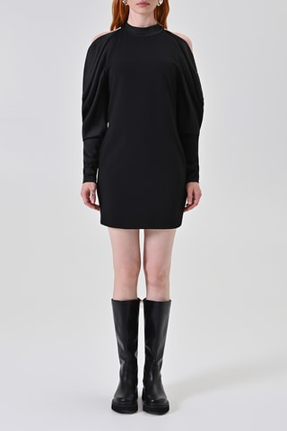 Robe fourreau - Noir