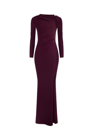 Robe longue - Bordeaux