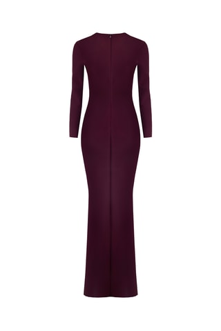 Robe longue - Bordeaux